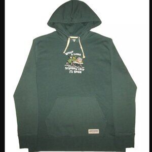 Life is Good Long Strange Trip Jeep Hoodie Men's L